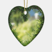 Hedge ontwerp van het hart keramisch ornament (Links)