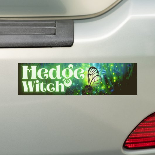 Hedge Witch Bumpersticker (Op auto)