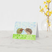 Hedgehog #2 kaart (Gele Bloem)