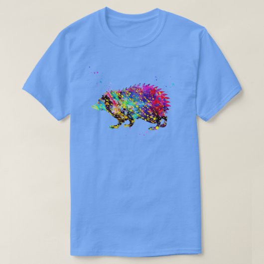 Hedgehog art 1 t-shirt (Design voorkant)