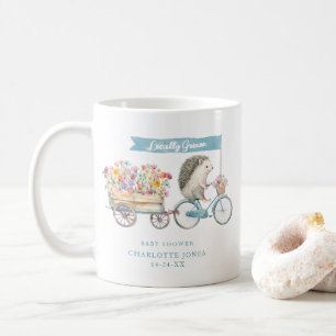 Hedgehog Baby shower Mok – lokaal geteelde bloemen