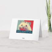 Hedgehog Blank Card Feestdagen Kaart (Achterkant)