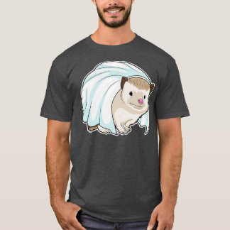 Hedgehog bruid bruiloft t-shirt