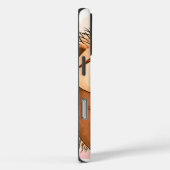 Hedgehog Cactus Cheers Waterverf Case-Mate iPhone Case (Achterkant / Rechts)