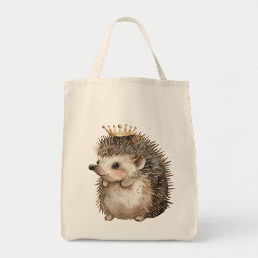 Hedgehog Canvas tassen (Voorkant)