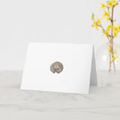 Hedgehog card kaart (Gele Bloem)