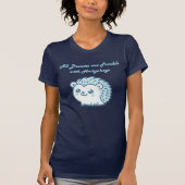 Hedgehog dreams t-shirt (Voorkant)