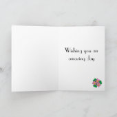 Hedgehog en kind Moederdag Kaart (Binnen)