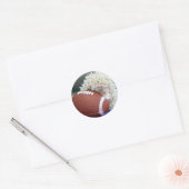 Hedgehog Football Ronde Sticker (Envelop)