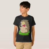 Hedgehog Halloween Zombie T-shirt (Voorkant volledig)