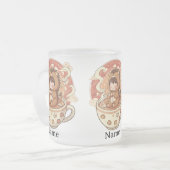 Hedgehog Heat Reveal Magic Coffee Mug (Devant gauche)