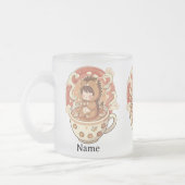 Hedgehog Heat Reveal Magic Coffee Mug (Gauche)