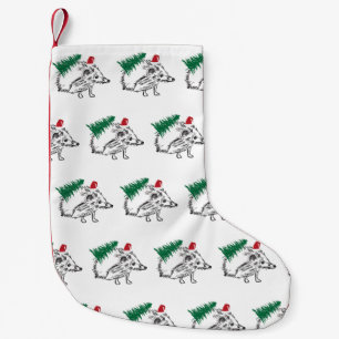 Hedgehog Kerstmis kous Kleine Kerstsok