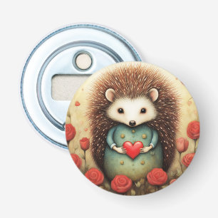 Hedgehog liefde 2 button flesopener