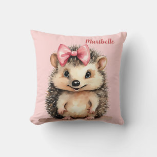 Hedgehog Meisjes Gepersonaliseerd Kussen