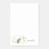 Hedgehog personaliseren Post-it® notes (Voorkant)