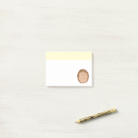 Hedgehog Post het Opmerking Post-it® Notes (Op bureau)