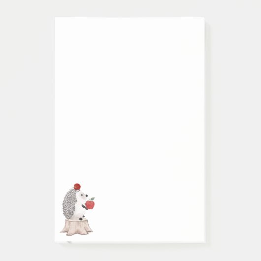 Hedgehog Post-it® Notes (Voorkant)
