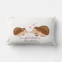 Hedgehog romantische bruiloft of verloving