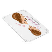 Hedgehog romantische bruiloft of verloving magneet (Rechterzijde)