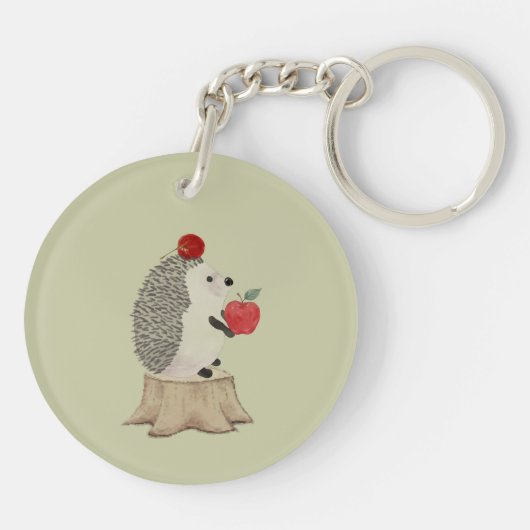Hedgehog Sleutelhanger (Achterkant)