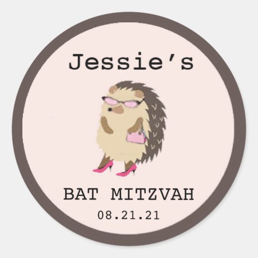 Hedgehog stickers (Voorkant)