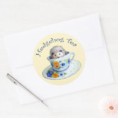Hedgehog Tea Stickers (Envelop)