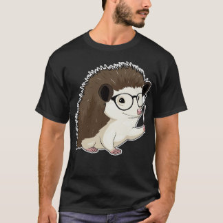 Hedgehog Teacher Pointer T-shirt