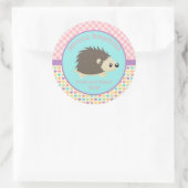 Hedgehog Valentijnsdag klasse Stickers (Tas)