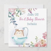 Hedgehogs Baby Shower Invitation (Dos)