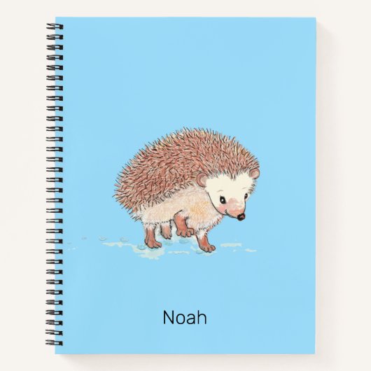 Hedgehog's Big Adventure Notitieboek (Voorkant)