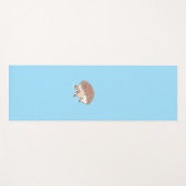 Hedgehog's Big Adventure Yogamat (Voorkant (horizontaal))