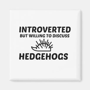 HEDGEHOGS IS INGEVOERD, MAAR WIL DEZE BESPREKEN MAGNEET