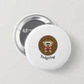Hedgehug Hedegel Ronde Button 5,7 Cm (Voorkant /achterkant)