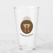 Hedgehugs en Kisses heegel g Glas (Voorkant)