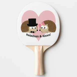 Hedgehugs en Kisses Hégel Couple Tafeltennisbatje