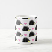 Hedgel Heart Pattern White Koffiemok (Center)