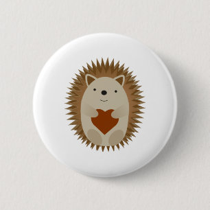 Hedgel Heart Ronde Button 5,7 Cm