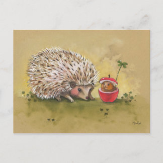 Hedgel Lucky Clover Aftermiddag Briefkaart