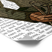 Hedgel Rider Portrait Poster (Hoek)