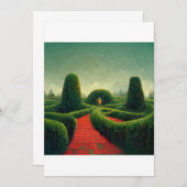 hedgemaze kaart (Voorkant / Achterkant)