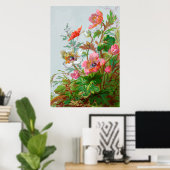 Hedgerow Garden Medium Poster (Thuiskantoor)