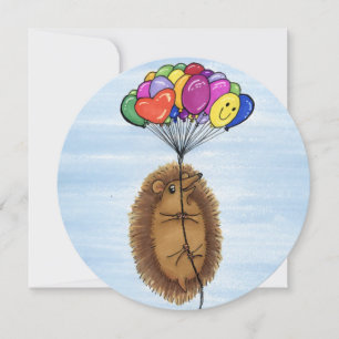 "Hedgie" Congrats/Verjaardag/Viering Kaart