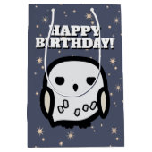 Hedwig Cartoon Character Art Medium Cadeauzakje (Voorkant)