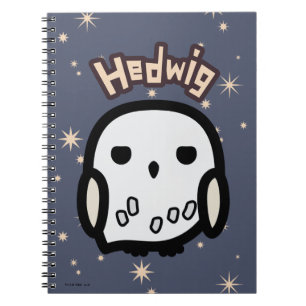 Hedwig Cartoon Character Art Notitieboek