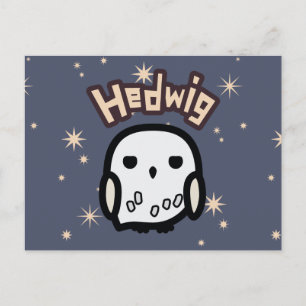 Hedwig Cartoon Karakter Kunst Briefkaart