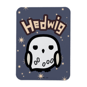 Hedwig Cartoon Karakter Kunst Magneet