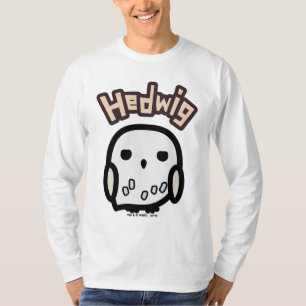 Hedwig Cartoon Karakter Kunst T-shirt