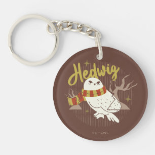 Hedwig Fantasievolle Bos Tekening Sleutelhanger