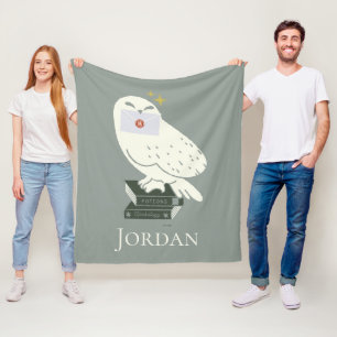 Hedwig Met Brief Fantasievolle Tekening Fleece Deken